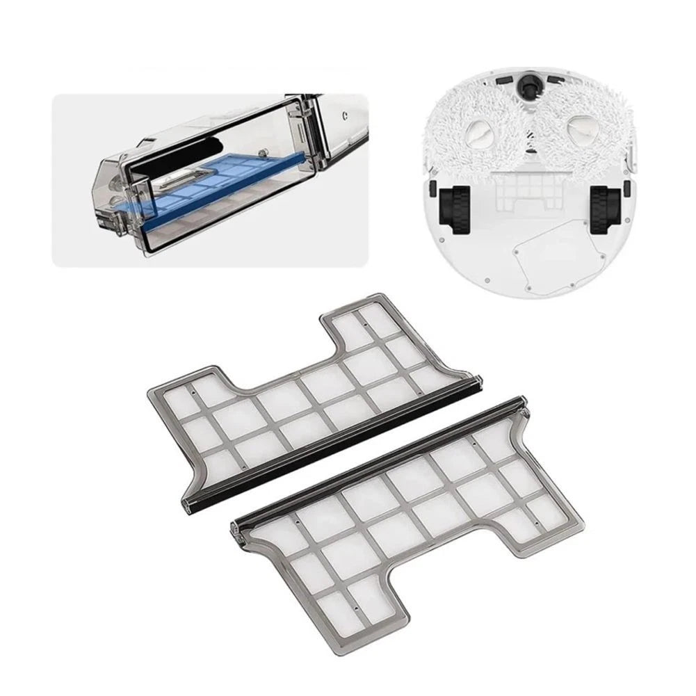 Set of 2 Dust Filter Brackets for Narwal J1 J2 Vacuum Cleaner