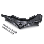 Black Cylinder Base Covers for Harley Electra Glide/Road Glide/Road King/Trike (2007–2016)