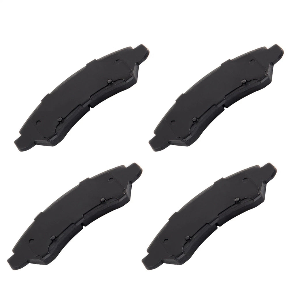 Set of 4 Drilled Rotors & Brake Pads for Chevy GMC Silverado Sierra 1500 Tahoe