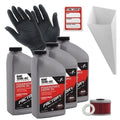4 Quart Oil Change Kit for Honda TRX420FPE TRX420FPM (10W-40)
