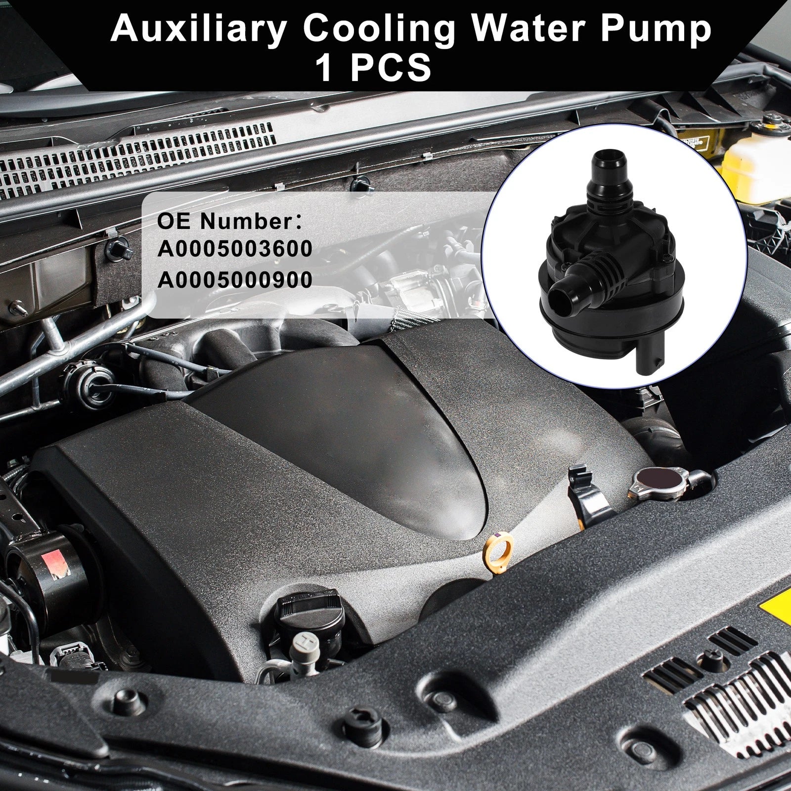 Auxiliary Cooling Water Pump for Mercedes-Benz E-Class (2016–2024) No.A0005003600