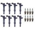 Denso 8 Ignition Coils & Iridium Spark Plugs Kit for 4.7L V8 (2000–2007)