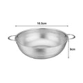 Stainless Steel Colander for Kitchen Use (Comfortable Handle)