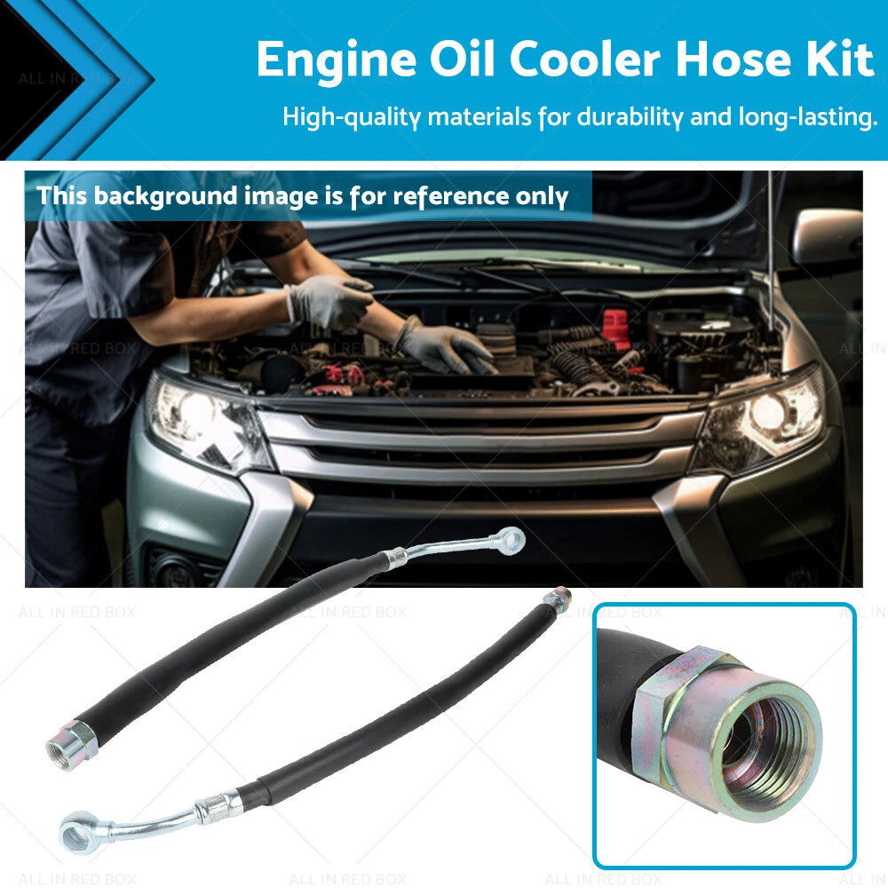 Engine Oil Cooler Hose Kit for Mitsubishi Pajero 3.0 (1991–2000)