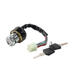 6 Pin Ignition Barrel Switch + 2 Key for Motorcycle Scooter Quad Dirt Bike