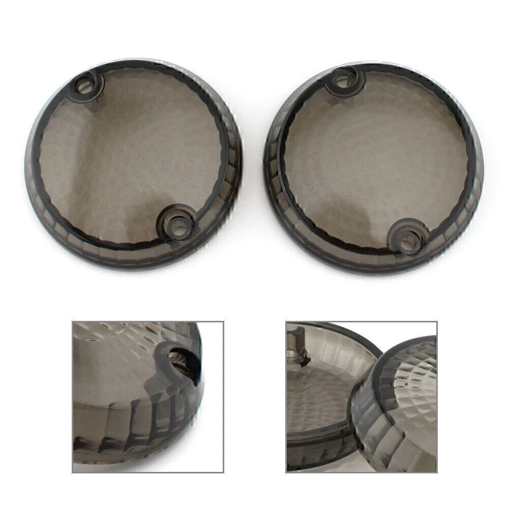 Smoke Turn Signal Lens for Kawasaki Vulcan 1500 Classic, Mean Streak 1600