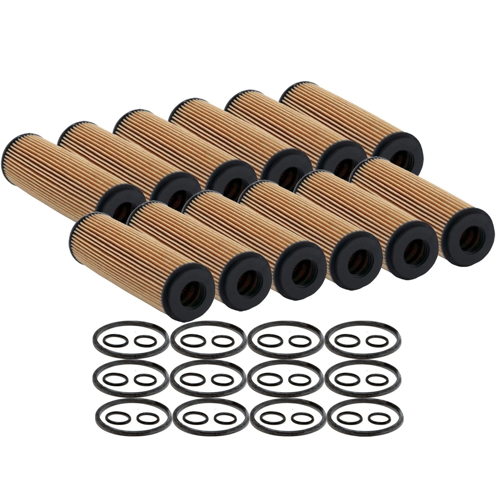 Wix WL10059 Engine Oil Filter Kit for (12 Pieces)