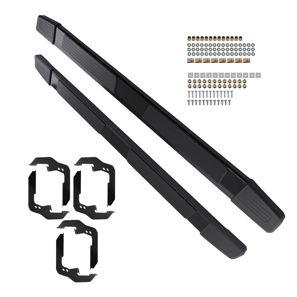 6" Nerf Bar for Chevrolet Silverado GMC Sierra Crew Cab (2019–2026) Aluminum
