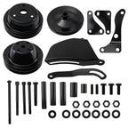 Steel Pulley Kit for SB Chevy 350 (1969–1986)