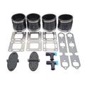 2 Sets Exhaust Manifold Kit for Mercruiser GM 229/262 CID (1983–0M SN#s) 4"