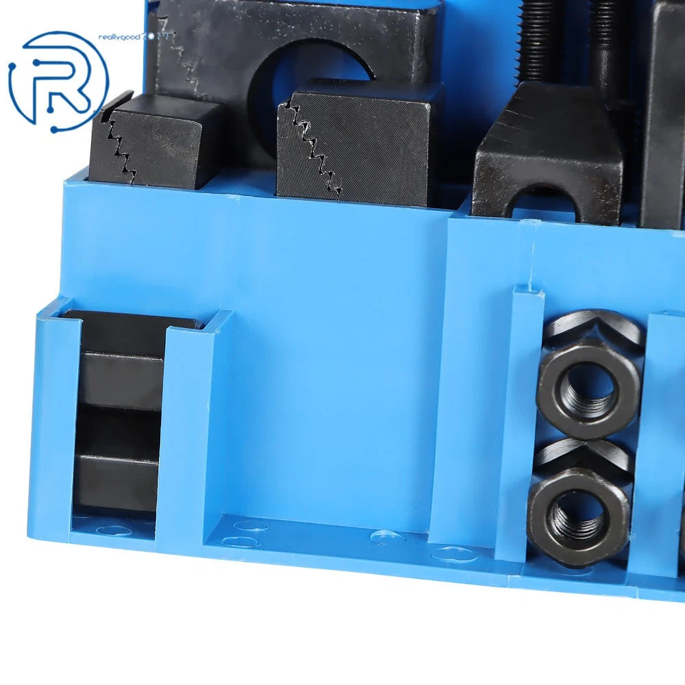 58 Pack T-Slot Clamping Kit for Mill Machinist (Compatible with Various Models)