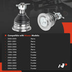 2X Front Upper Ball Joint for Nissan Xterra Frontier (1998-2004)
