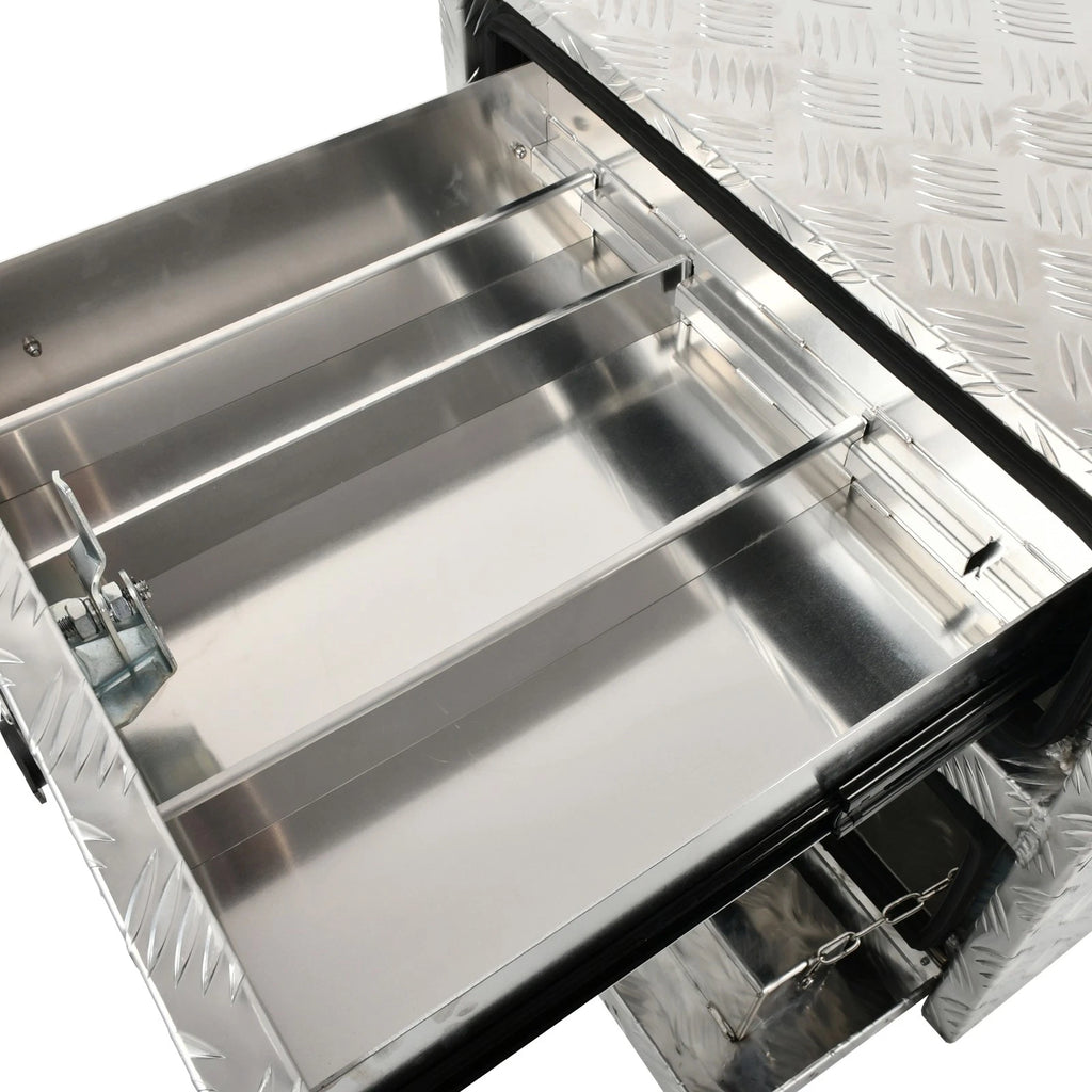 Aluminum Underbody Tool Box for Truck (24"x18"x20")