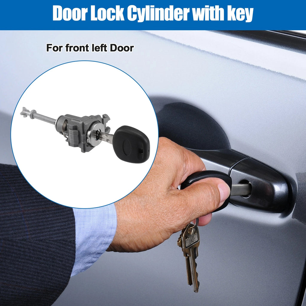 Set of 1 Door Lock Cylinder with Key for Toyota Camry (2002–2006) No.6905206010