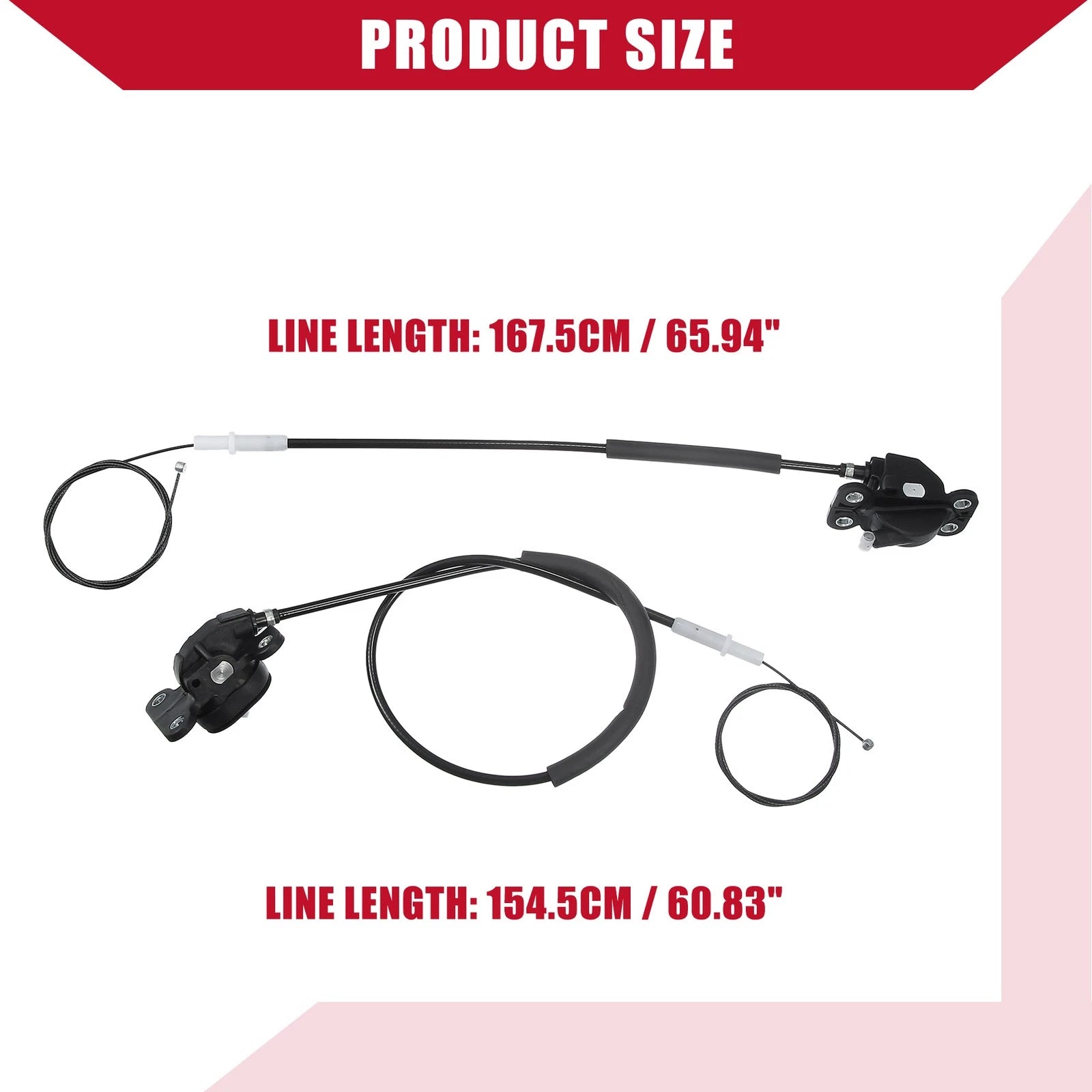 Set of 1 Left Power Sliding Door Cable for Honda Odyssey (2005–2010) 72010-SHJ-A21