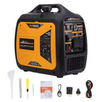 5000W Portable Inverter Generator Gas Powered Remote Start