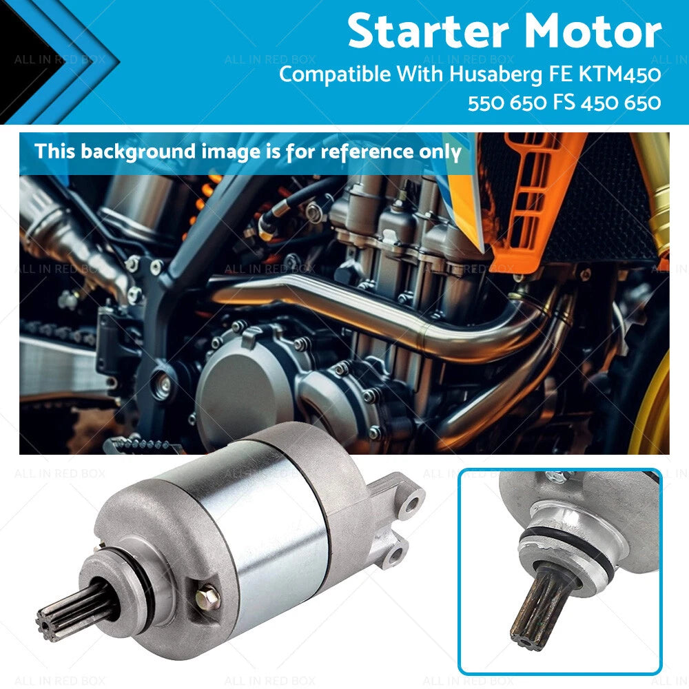 Starter Motor for Husaberg FE 450 550 650, KTM 450 650 (2004–2008)