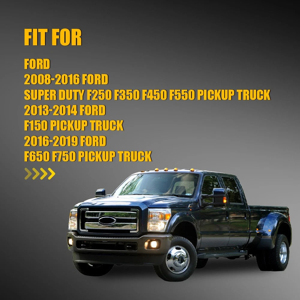 Heated Mirror Glass for Ford Super Duty F250 F350 F450 (2008–2016)