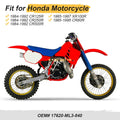 Gas Fuel Tank Cap #17620-ML3-840 for Honda CR125 CR250 CR500 (1984–1992)