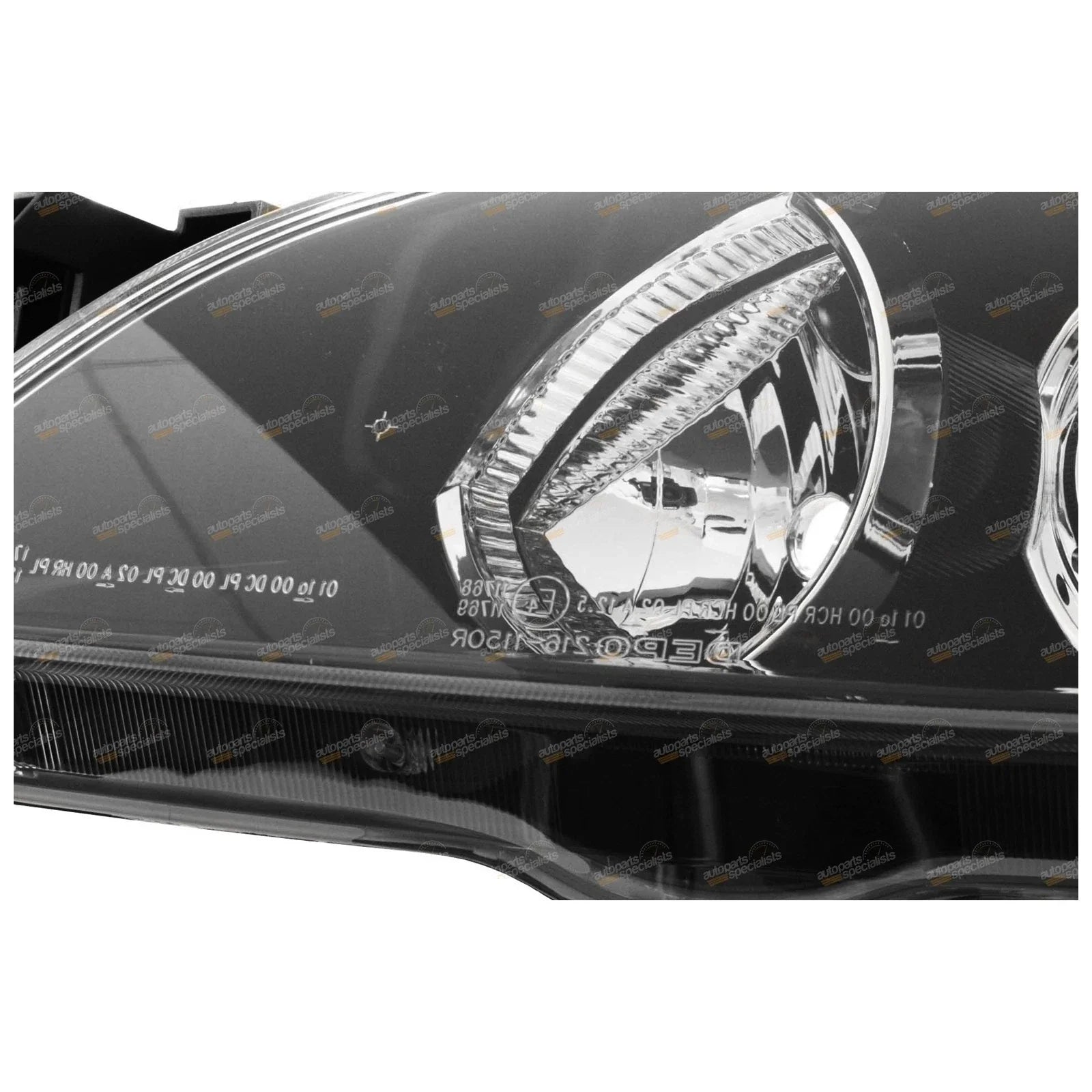 Headlights Pair for Mazda 3 4-Door Sedan Left Right (2003-2009)