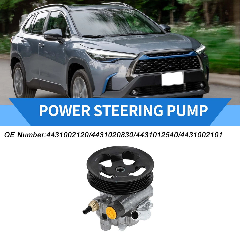 Power Steering Pump with Pulley for Toyota Corolla, Pontiac (No. 4431002120)