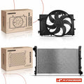 Radiator and Cooling Fan Assembly Kit for Benz W203/CL203 (2001–2007)