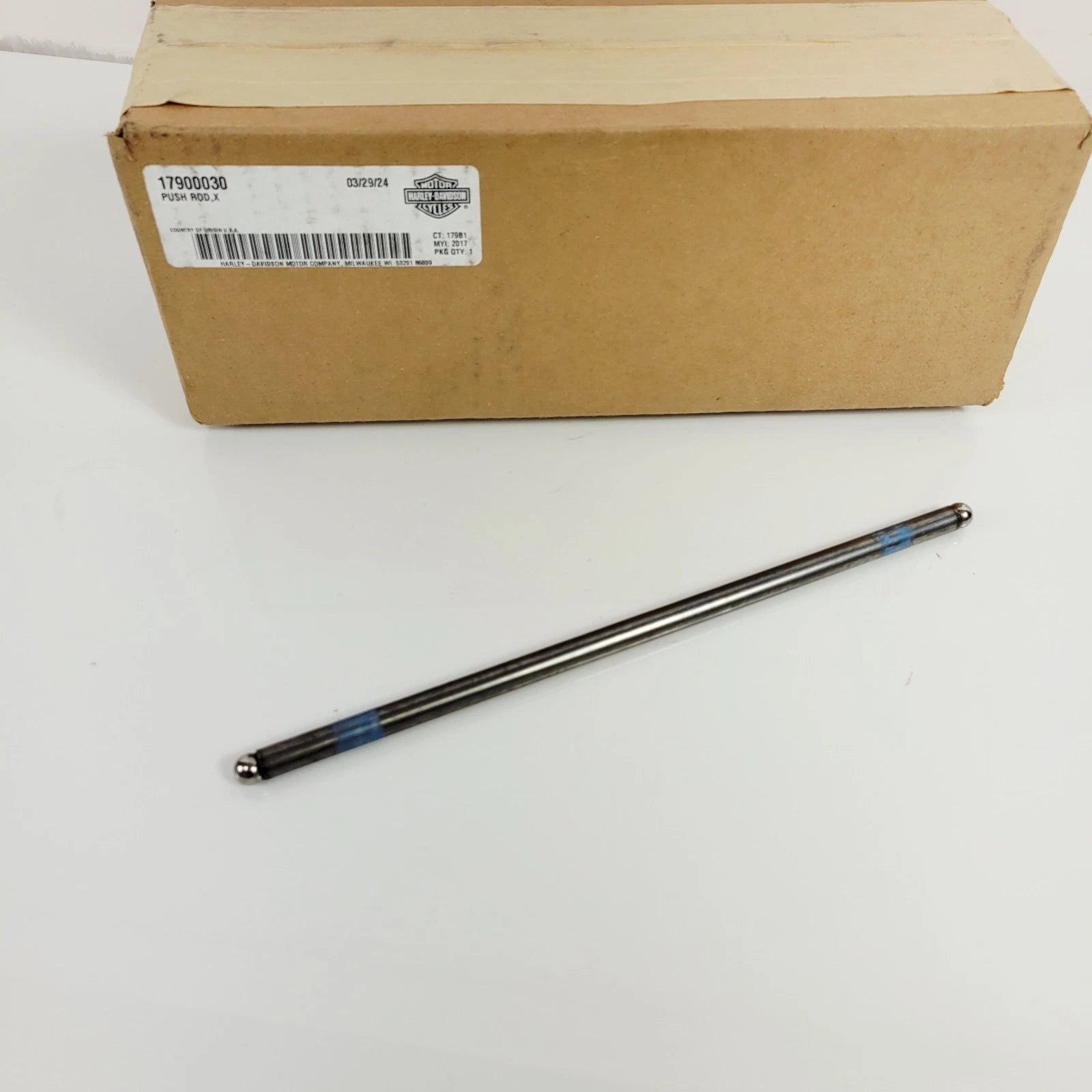 Intake Pushrod for Harley Davidson M8 Softail, Road King, Electra Glide (2017–2023) 17900030