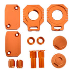 NICECNC Billet Reservoir Covers for KTM 250 350 450 500 EXCF EXC-F (2012–2021)