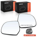 Pair Manual Mirror Glass for Nissan Versa (2012–2014) Versa Note (2014)