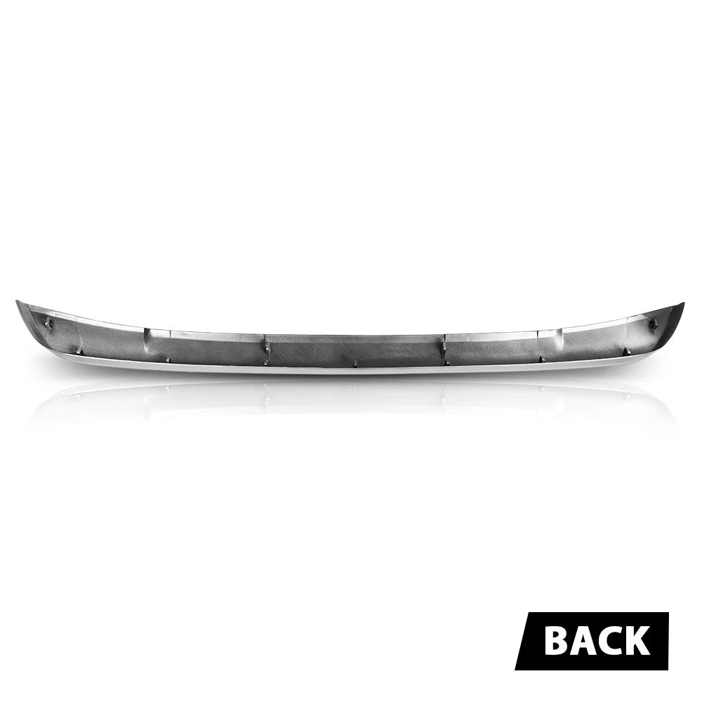 Front Bumper Lower Spoiler for Toyota RAV4 (2016–2018) Silver Trim