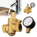 Adjustable Water Pressure Reducer Valve with Gauges for DN20