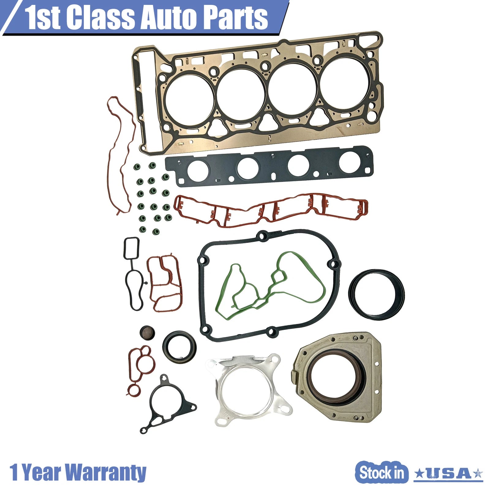 Head Gasket Set for Audi Q3 A5 Quattro Volkswagen 2.0L (2008–2018)