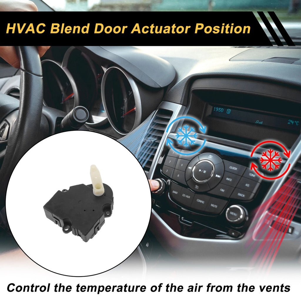 HVAC Heater Blend Door Actuator for Buick Rendezvous (2002–2007) No. 10424941