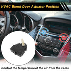 HVAC Heater Blend Door Actuator for Buick Rendezvous (2002–2007) No. 10424941