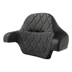 Rear Passenger Backrest Pad for Harley Touring Street Road Glide (2014–2023)