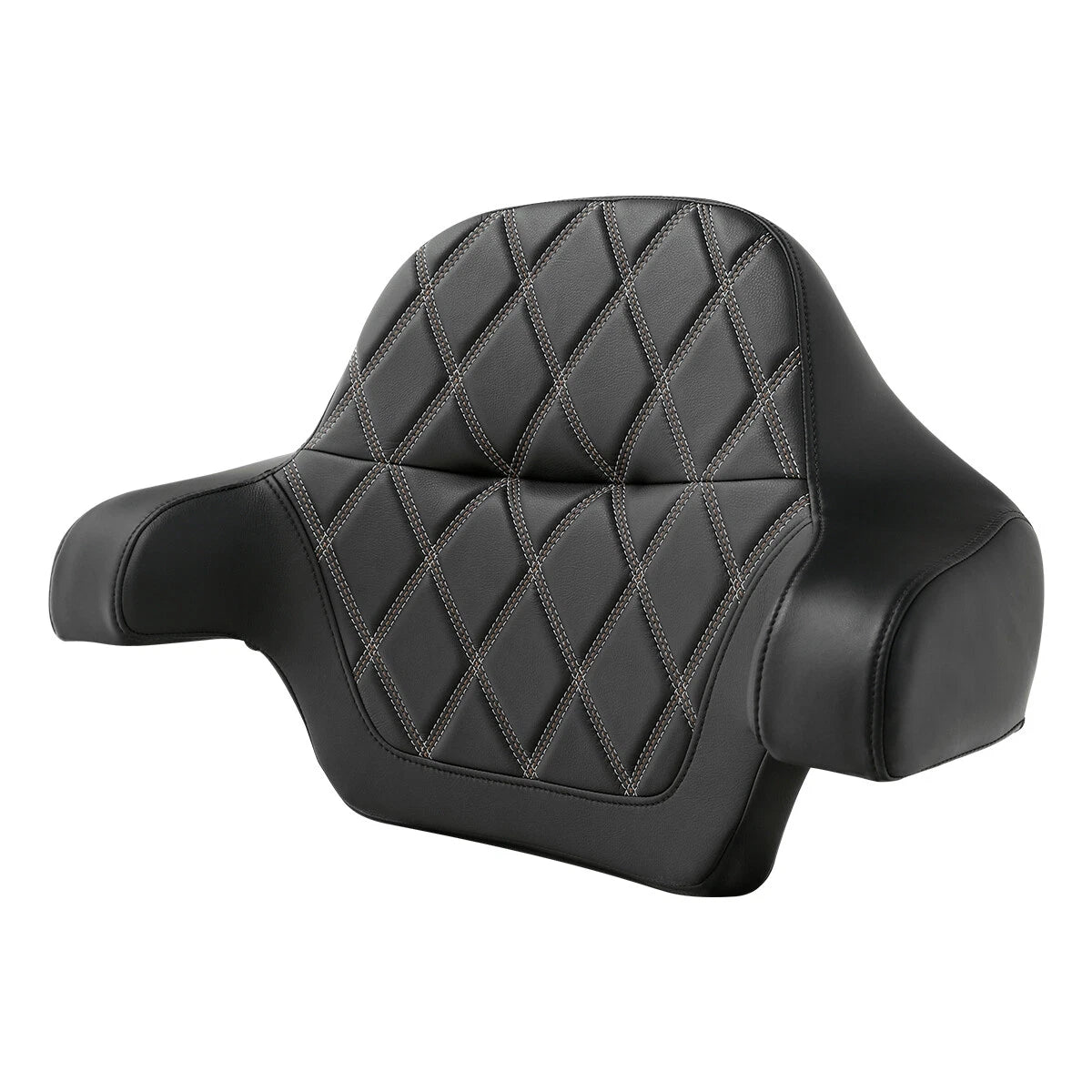 Rear Passenger Backrest Pad for Harley Touring Street Road Glide (2014–2023)