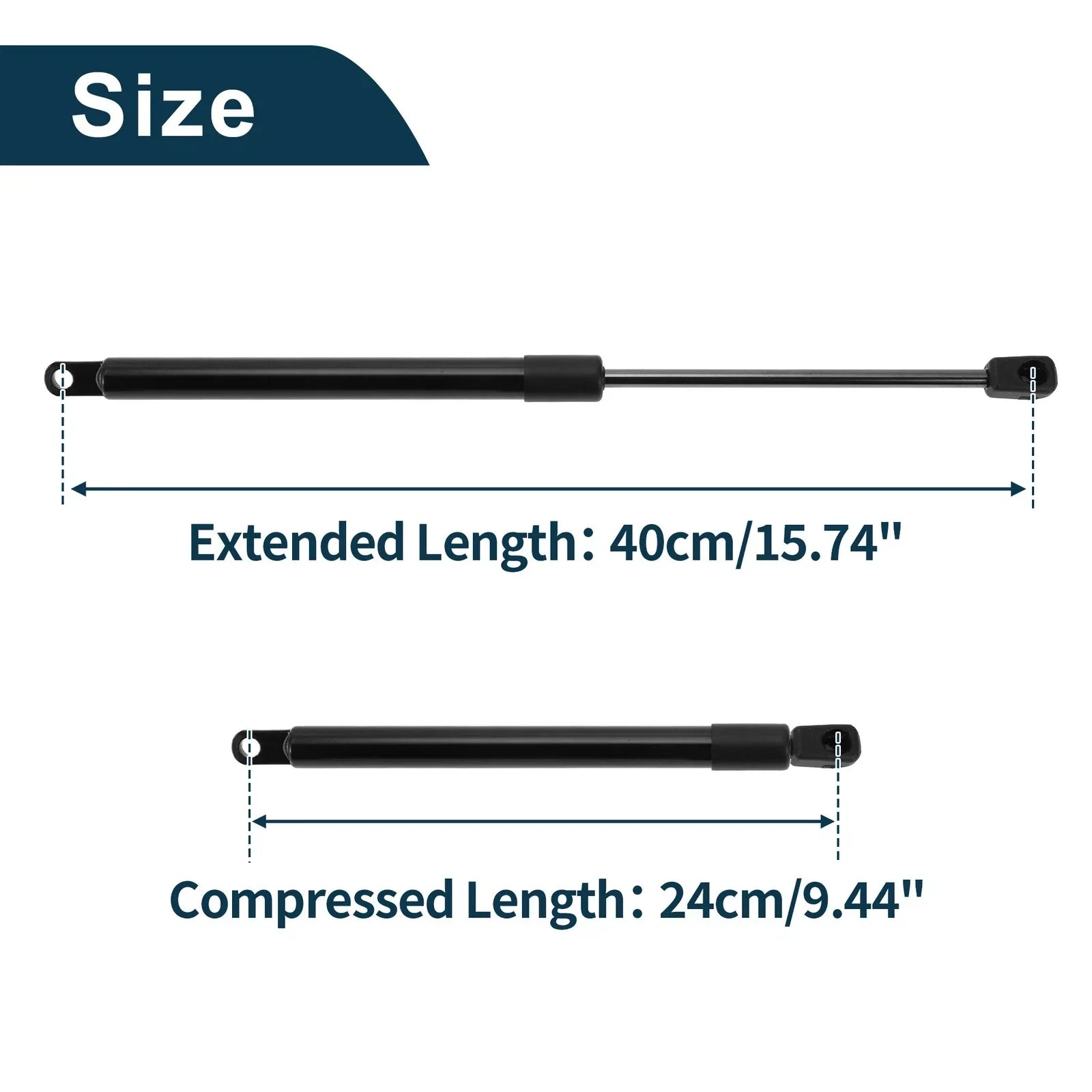 Hood Lift Supports Struts for Porsche 924 (1977-1982)