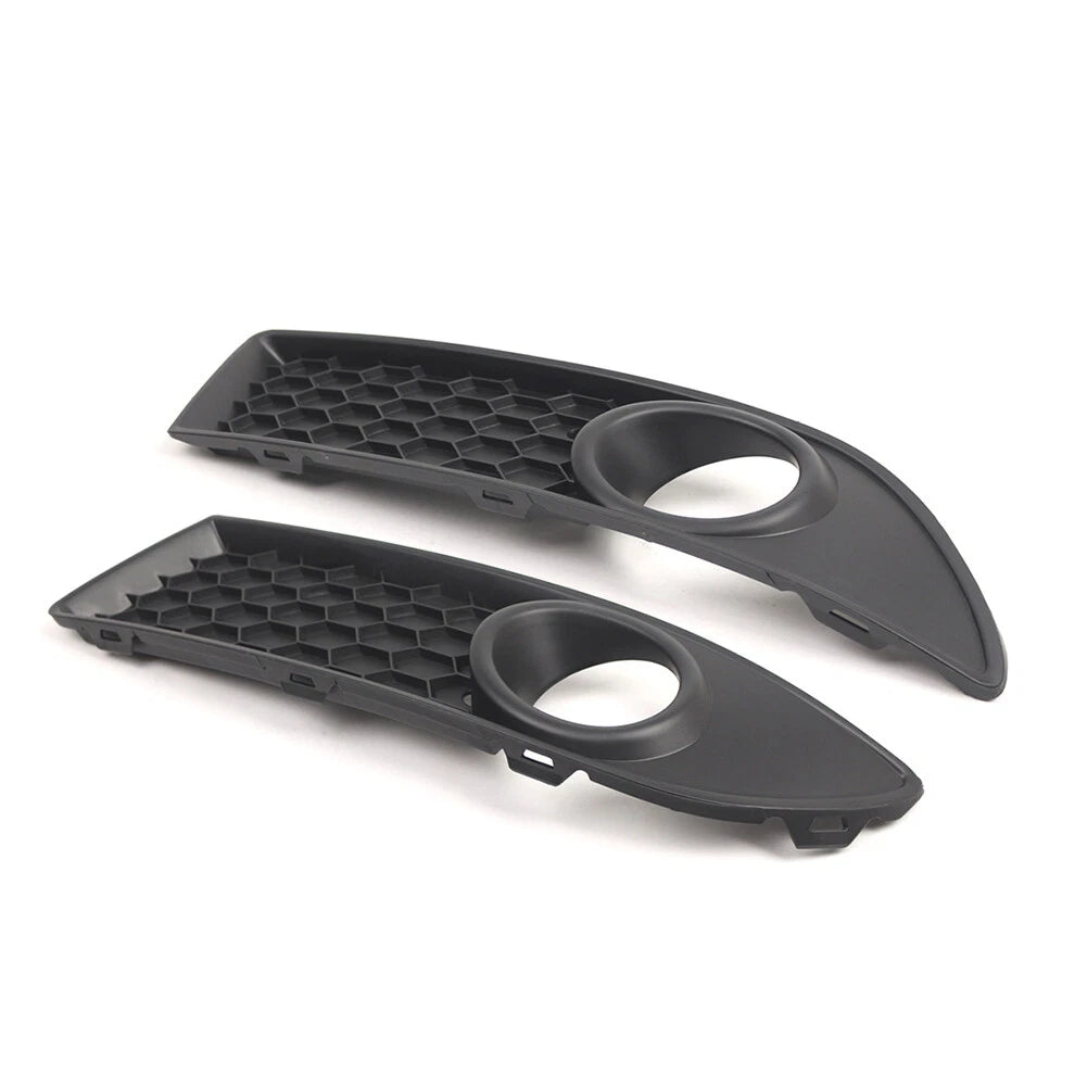 2X Front Lower Bumper Fog Light Grille Cover for VW Polo (2005–2009)