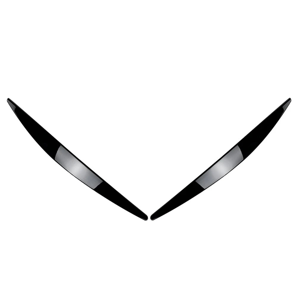 Headlight Eyelid Trim Cover for Skoda Octavia MK3 (2015–2017) Black