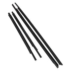Set of 4 Weatherstrip Window Moulding Trim Seals for Toyota Yaris (2007–2016)