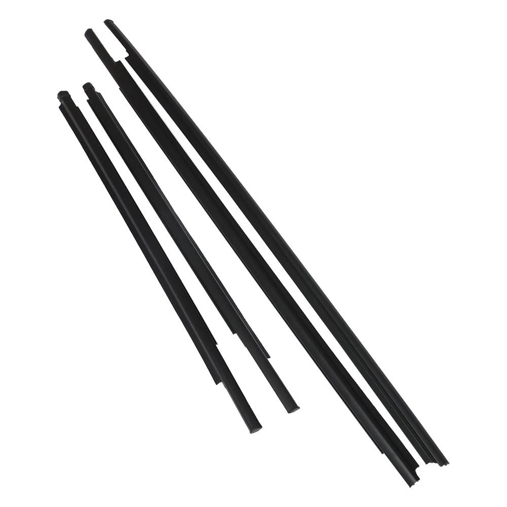 Set of 4 Weatherstrip Window Moulding Trim Seals for Toyota Yaris (2007–2016)