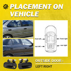 Set of 4 Outside Handles for Nissan Sentra (2000–2006)