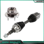 Front RH CV Axle Shaft + Wheel Hub Bearing for Chrysler 200 (2011–2014)