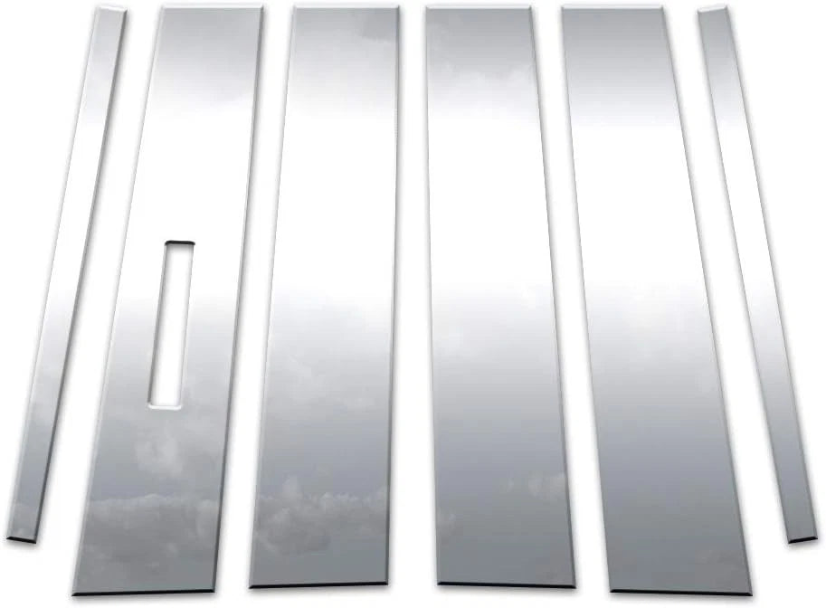 Luxury FX Pillar Post Trim Kit 6pc for Ford Explorer (2020–2023)