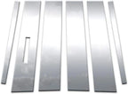 Luxury FX Pillar Post Trim Kit 6pc for Ford Explorer (2020–2023)