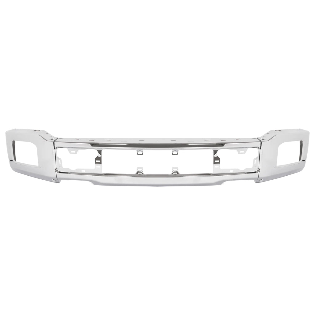 Steel Front Bumper for Ford F-150 (2015–2020) Chrome/Black/Gray