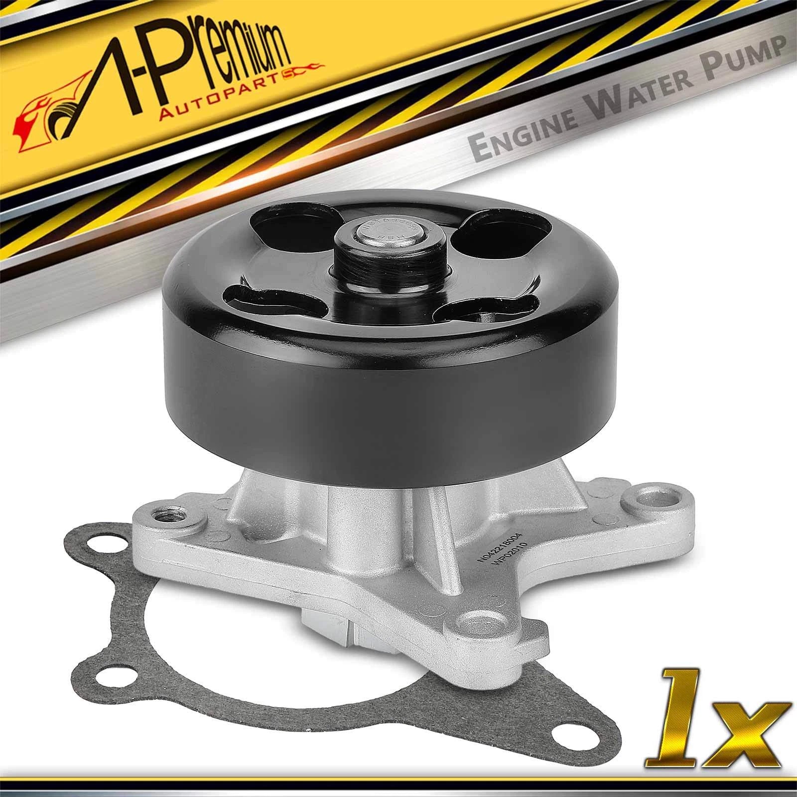Water Pump with Gasket for Nissan Sentra (2007–2012), Versa (2013–2020), Cube