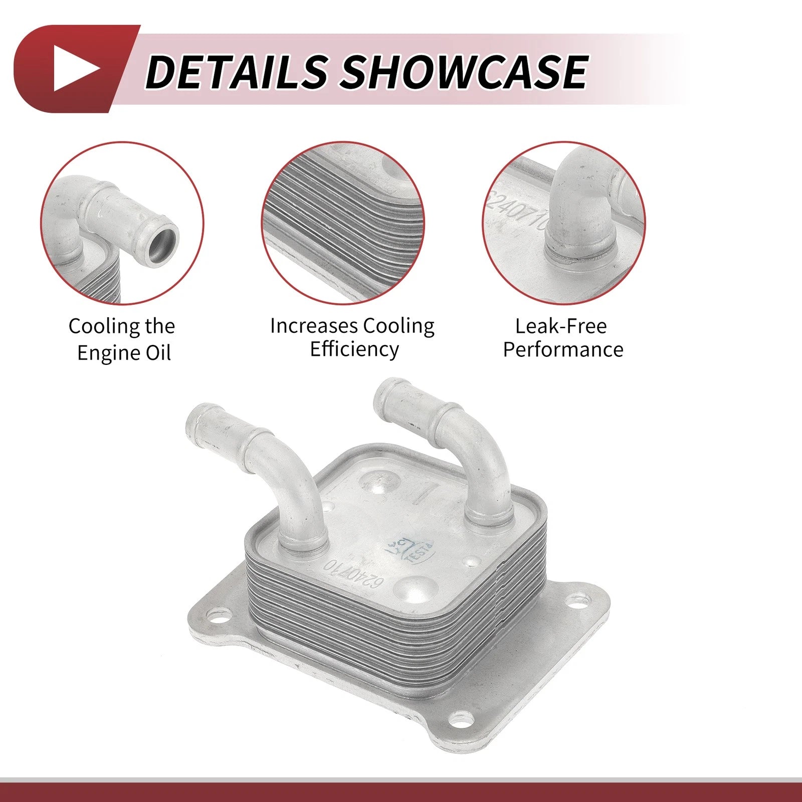 Engine Oil Cooler for Toyota Tacoma (2016–2022) No. 157100P020