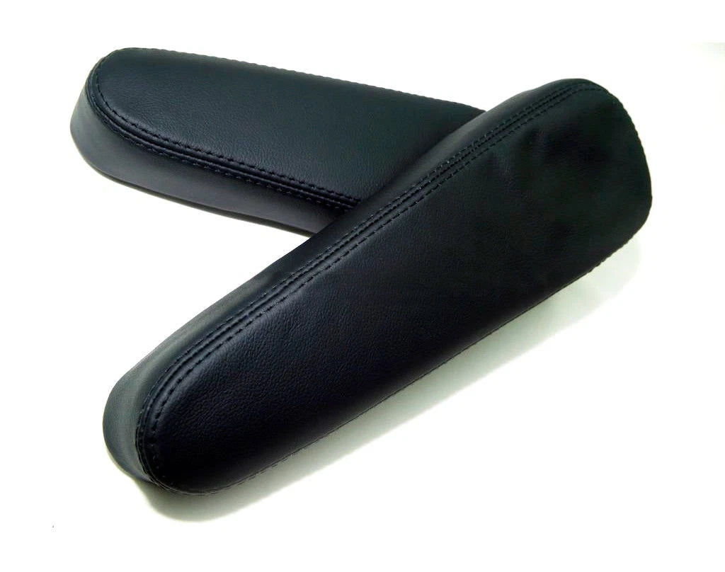 Front Seat Armrest Cover for Honda CR-V (2001–2006) Black Leather