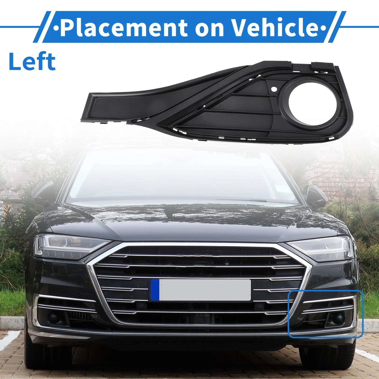 1 Pc Fog Light Grill for BMW 4 Series (2013–2016) No. 51117294833